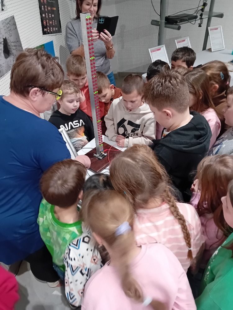 Školní družina v divadle fyziky