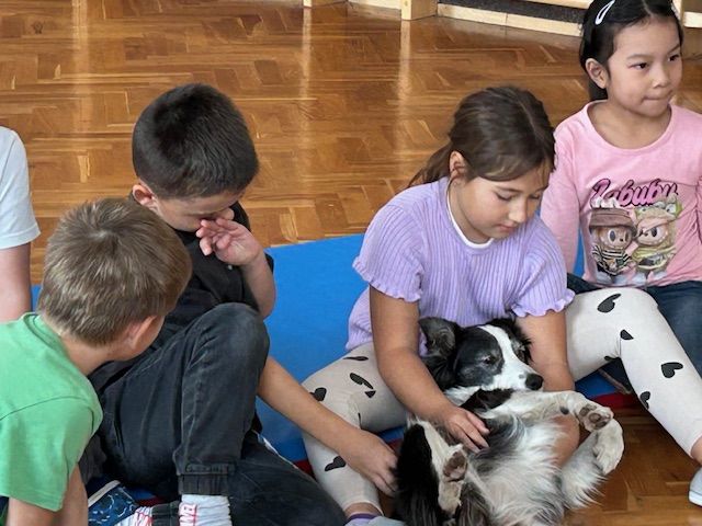 Čtyřnozí kamarádi ve školní družině