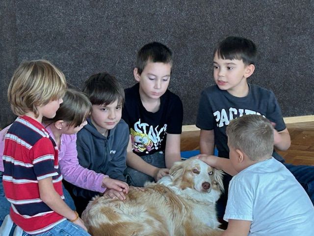 Čtyřnozí kamarádi ve školní družině